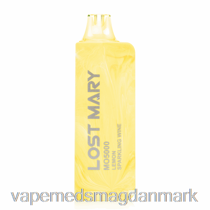Vape Uden Nikotin Lost Mary Mo5000 Engangs Citron Mousserende Vin